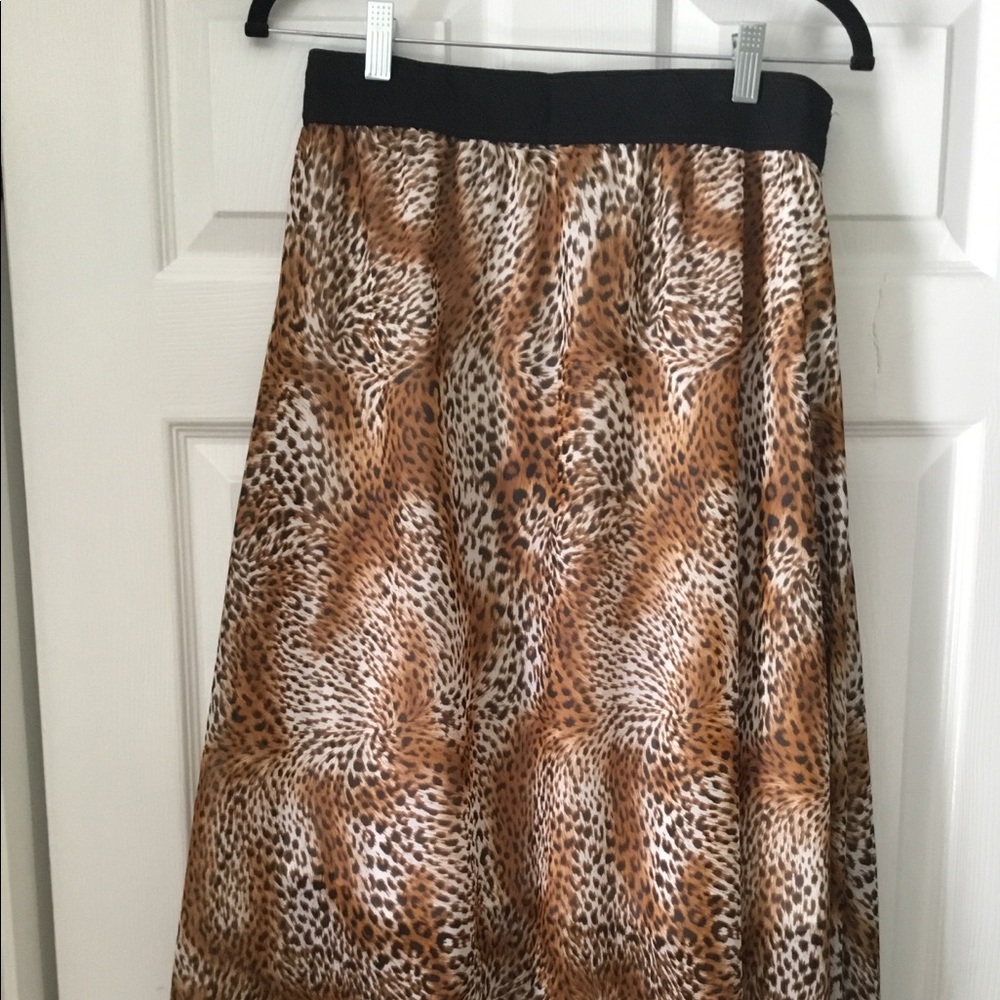 LuLaRoe Lola chiffon skirt